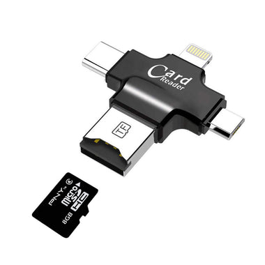 4 in 1 Memory Card Reader