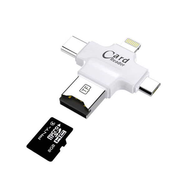 4 in 1 Memory Card Reader